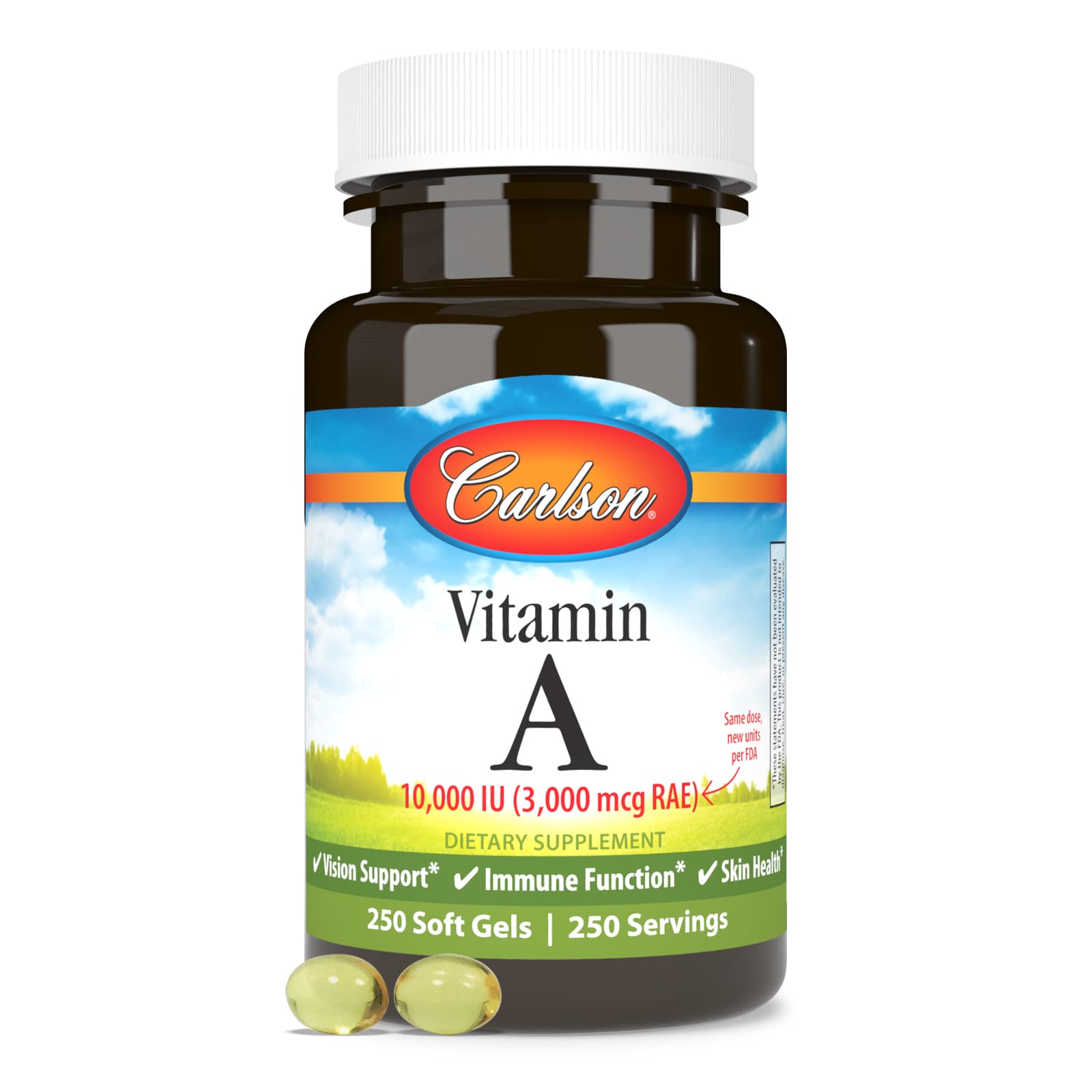 Carlson Vitamina A visión ajuste luz: ayuda a adaptarse a cambios de iluminación