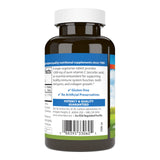 Carlson Vitamina C 1000 mg etiqueta frontal: ácido ascórbico puro en cada toma.