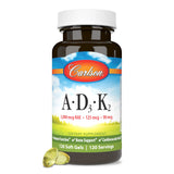 Rutina diaria con Carlson A, D3 y K2 para apoyo general.