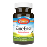 Carlson Zinc-Ease: botella de pastillas de limón para uso diario y apoyo al sistema inmune