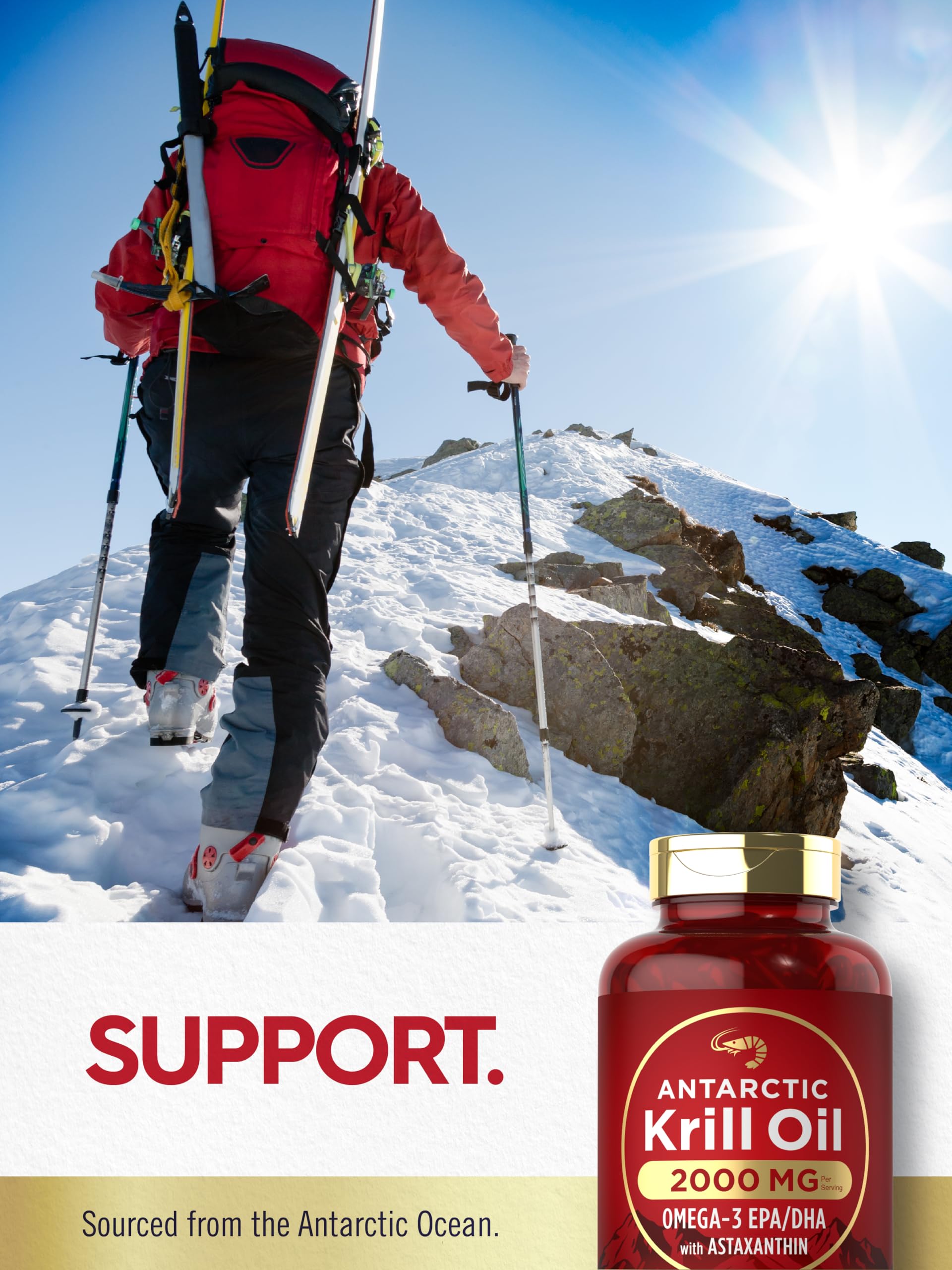 Astaxantina natural presente en Carlyle Aceite de Krill.