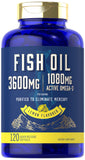 Carlyle Aceite de Pescado 3600 mg en botella para uso diario.