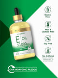 Carlyle Aceite de Vitamina E, parte de una rutina diaria de cuidado.