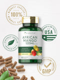 Packaging de Carlyle African Mango: envase cuidadoso y sostenible.