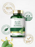Carlyle Aloe Vera Cápsulas Blandas: cápsulas fáciles de tragar para tu rutina.