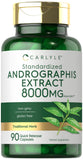 Carlyle Andrographis Paniculata cápsulas en frasco para uso diario