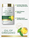 Aroma herbal suave del orégano Carlyle en escena de uso diario.