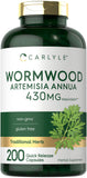 Carlyle Artemisa Annua cápsulas en frasco, ideal para uso diario.