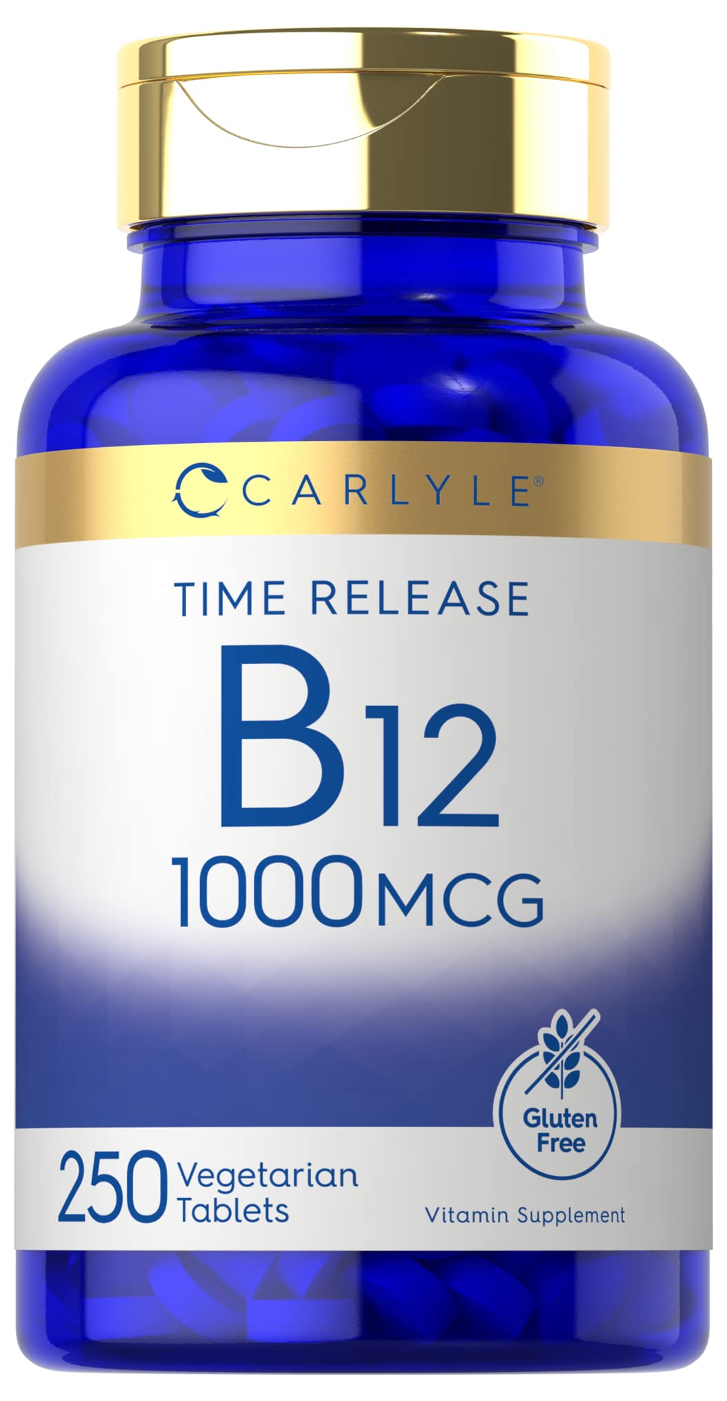 Carlyle B12 1000mcg tableta de liberación progresiva para energía sostenida