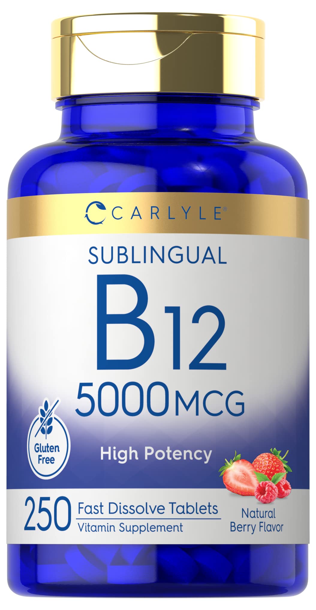 Carlyle B12 en botella, dosis diaria de energía y conveniencia.