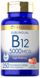 Carlyle B12 en botella, dosis diaria de energía y conveniencia.