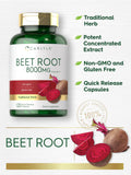 Dosificador de Carlyle Beet Root Capsules: dosis precisa en cada toma para consistencia.