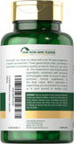 Etiqueta Carlyle Bilberry sin OGM destaca transparencia de ingredientes.