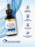 Biotina Carlyle sin transgenicos, gotas faciles de usar