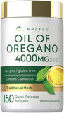 Carlyle Aceite de Orégano: botella con cápsulas blandas para uso diario.