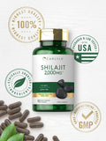 Carlyle Shilajit Cápsulas, envase compacto, ideal para viaje