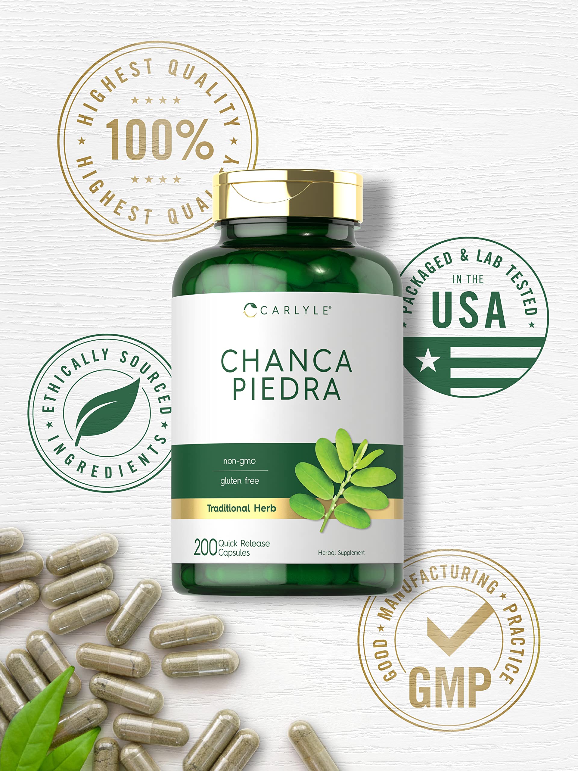 Laboratorio y pruebas que respaldan pureza de Carlyle Chanca Piedra