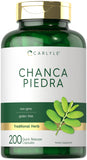 Carlyle Chanca Piedra suplemento en botella de 500 mg, facilidad para la rutina diaria