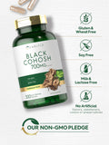 Producto libre de gluten y GMO, Carlyle Cimífuga Negra.
