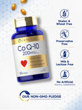Carlyle CoQ10 200 mg, cápsulas suaves, mayor absorción.