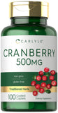 Carlyle Cranberry Cápsulas: uso diario para apoyo general y comodidad