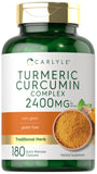 Carlyle: cápsulas de cúrcuma y curcumina para el bienestar diario.