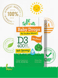 D3 para bebés, libre de gluten y lactosa, Carlyle.