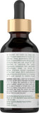 Etiqueta Carlyle Aceite de Orégano Orgánico destaca fórmula vegana y sin gluten.