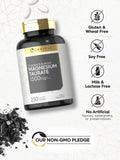 Etiqueta vegetariana y libre de gluten de Carlyle.