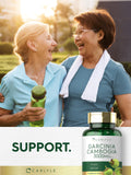 Cápsulas de liberación rápida: Carlyle Garcinia Cambogia Extract.