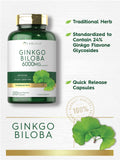 Caja de empaque de Carlyle Ginkgo Biloba, experiencia premium.