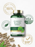 Formato de cápsula de Carlyle Ginkgo Biloba facilita la ingesta diaria.