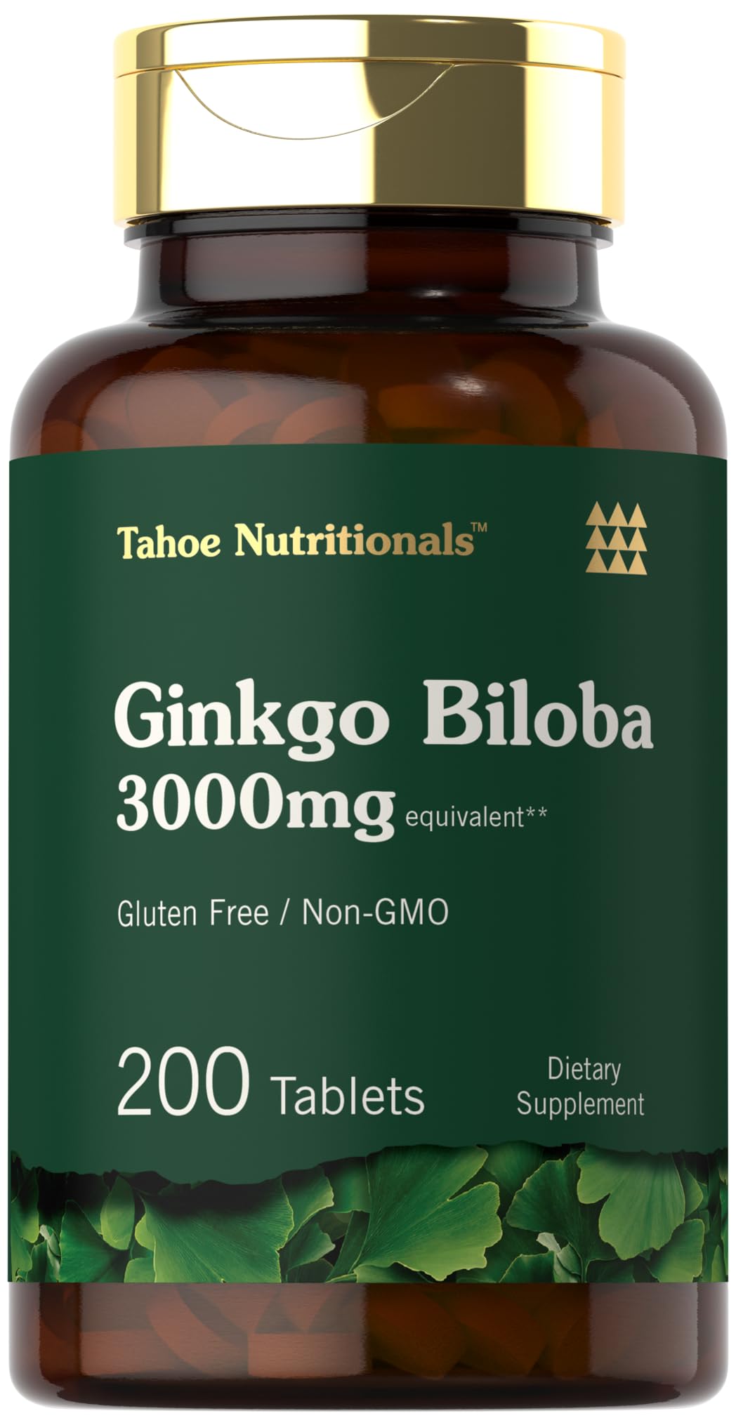 Carlyle Ginkgo Biloba: tabletas vegetarianas de alta potencia para uso diario