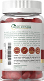 Gomitas Carlyle, ingredientes veganos visibles, para un estilo de vida consciente.