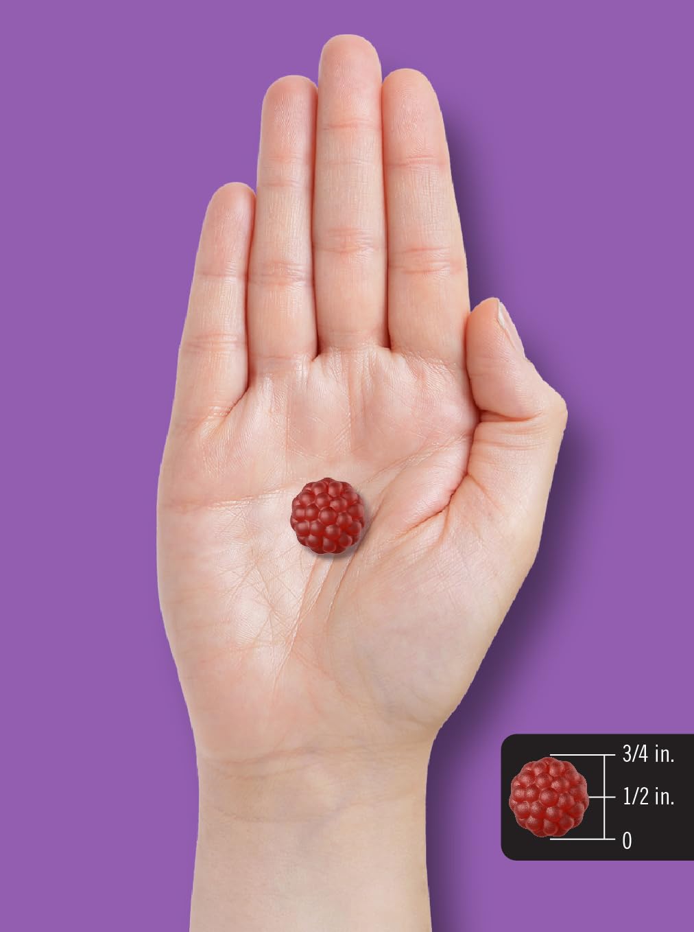 Gomitas Carlyle Kids Melatonin, aroma frutal, útil en rutinas nocturnas para niños.