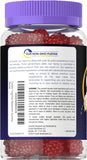 Gomitas Carlyle Kids Melatonin, textura suave, sabor frutal para hábitos nocturnos saludables.