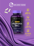Carlyle L-Triptófano 500 mg sin gluten, opción limpia para dietas.