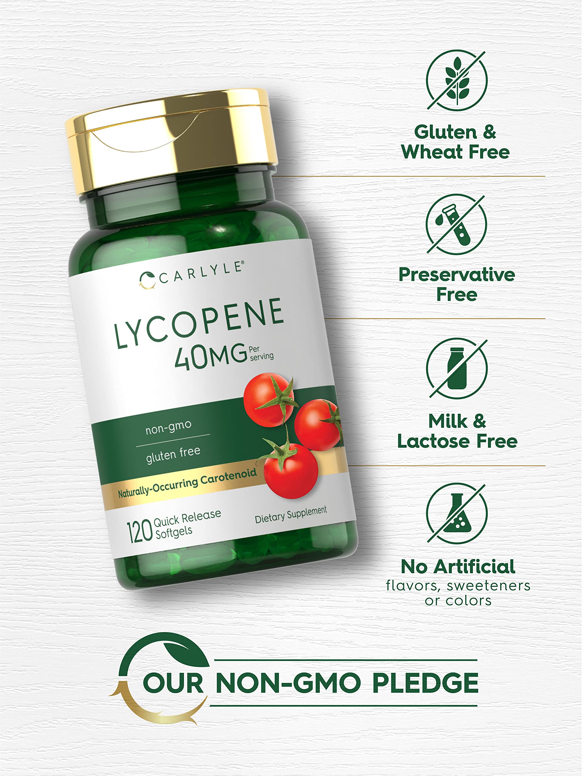Carlyle Licopeno 40 mg: cápsulas blandas listas para tomar
