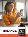 Empaque de Carlyle Lugols 2% de 4 oz para almacenamiento práctico