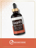 Proceso de control de calidad de Carlyle Lugols Iodine 2% en laboratorio