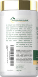 Carlyle glicinato de magnesio con ashwagandha, cápsulas cercanas muestran textura uniforme para uso diario.