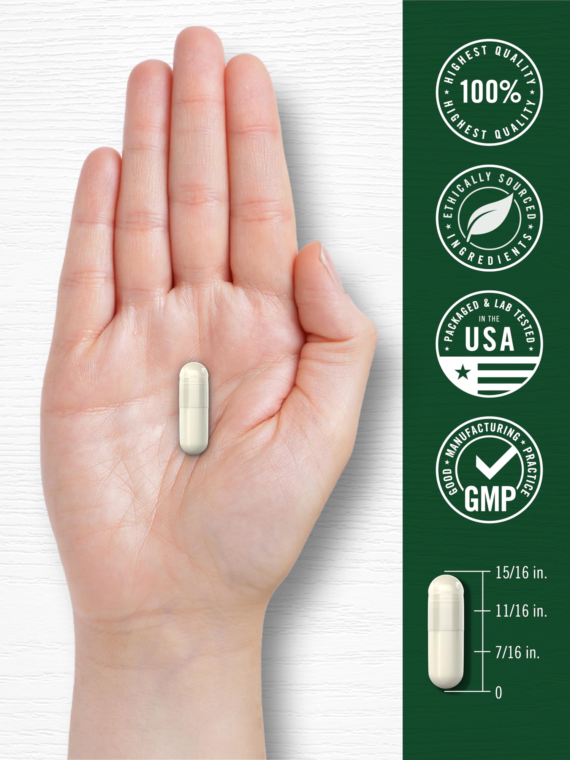 Carlyle glicinato de magnesio con ashwagandha, control de calidad visible para confianza.