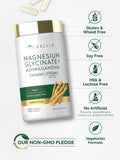 Carlyle glicinato de magnesio con ashwagandha, uso diario cómodo y estable.