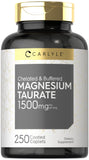 Carlyle Magnesio Taurato 1500 mg: botella para uso diario.
