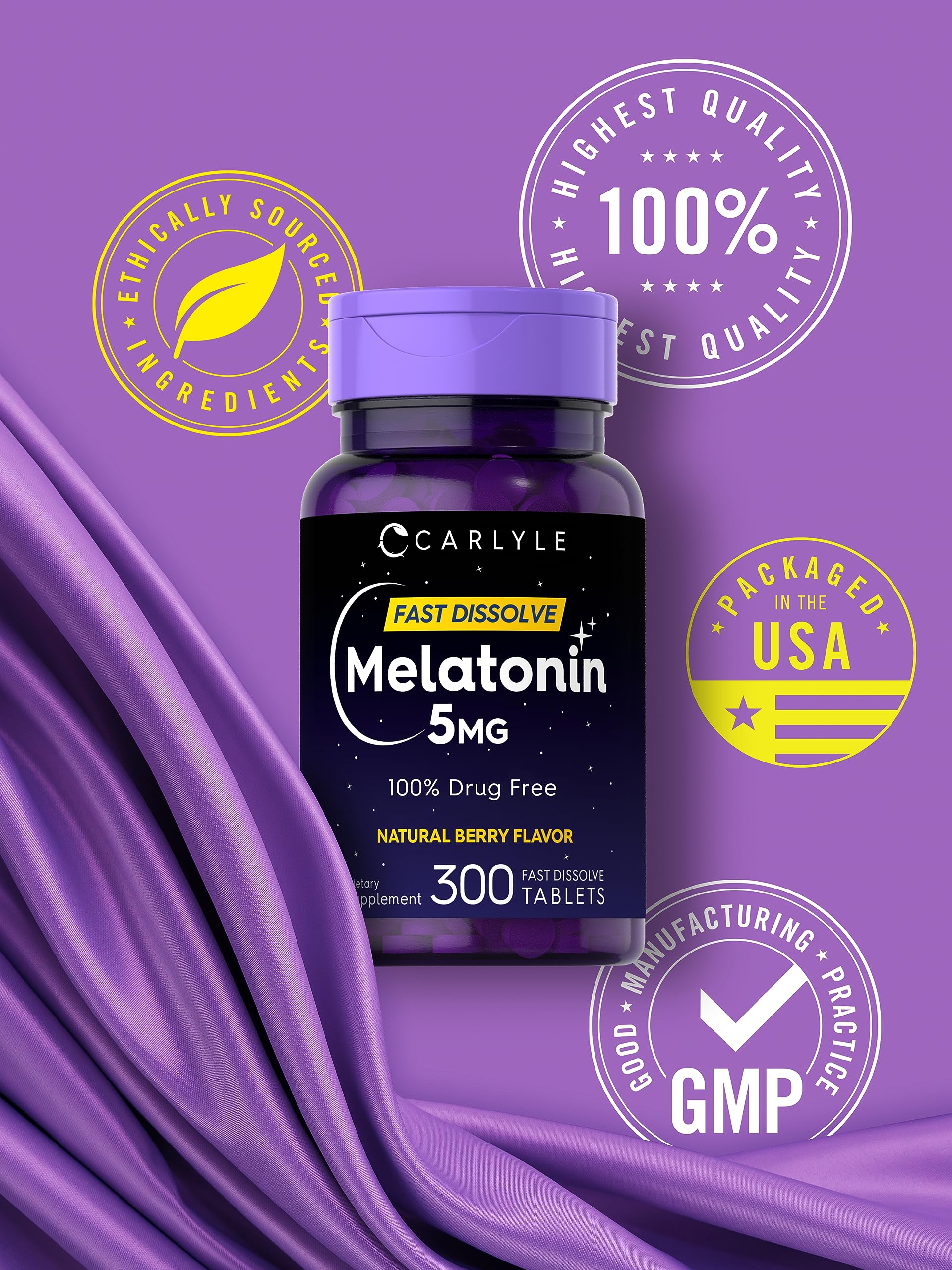 Pruebas de laboratorio en Carlyle Melatonina 5 mg garantizan control de calidad.