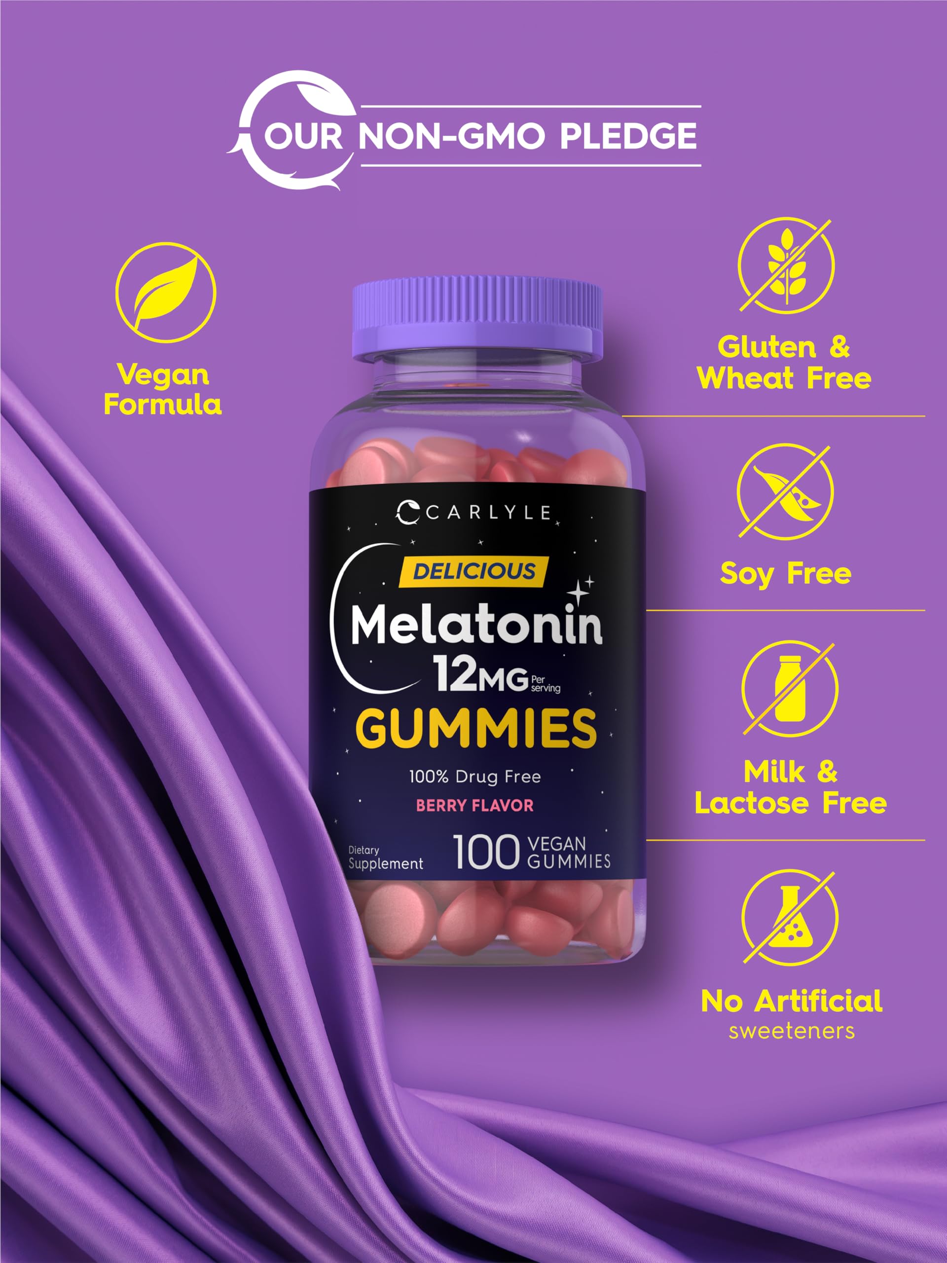 Ingredientes de Carlyle Melatonina para una fórmula de calidad