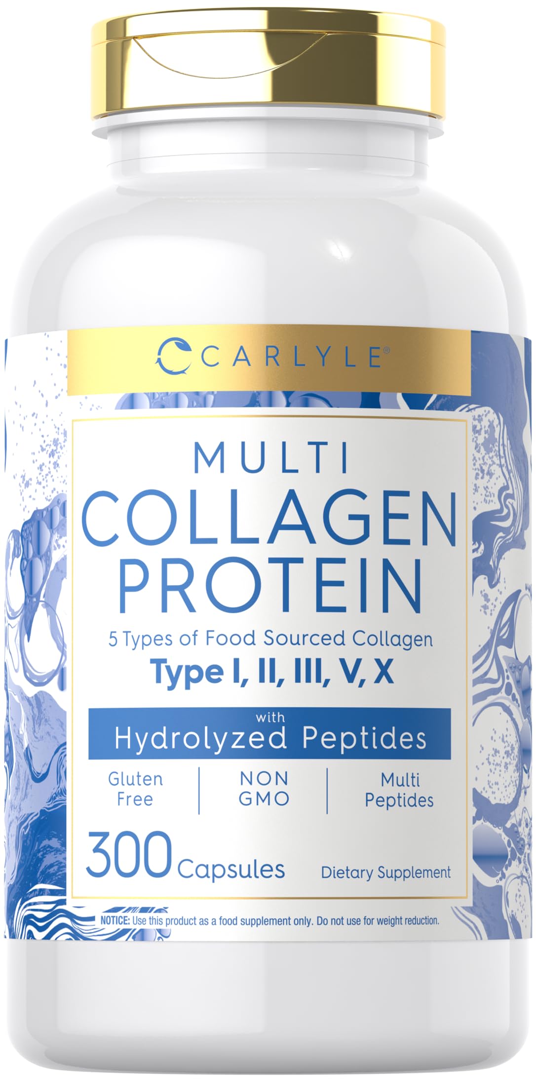 Carlyle Multi Colágeno Cápsulas 2000mg, envase principal, soporte para piel y articulaciones.