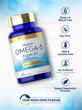 Carlyle Omega-3 fórmula basada en plantas, suplemento sostenible