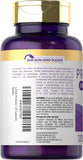 Etiqueta de Carlyle Probiotics mostrando gluten libre.
