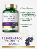 Carlyle Resveratrol Complex, extracto-uva, fuente natural de antioxidantes.